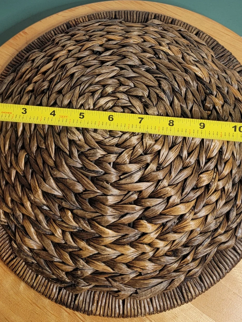 Source Unknown Handwoven Seagrass Basket - Brown